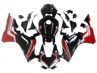 Carenado Moto Honda CBR1000RR 2017-2023 - Rojo Blanco Negro Brillante