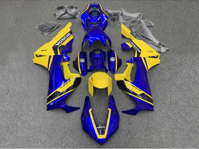 Carenado Moto Honda CBR1000RR 2017-2023 - Amarillo Azul