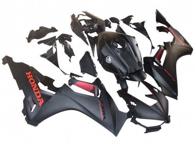 Carenado Moto Honda CBR1000RR 2017-2023 - Gris Mate Rojo
