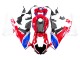 Carenado Moto Honda CBR1000RR 2017-2023 - Blanco Rojo Azul Negro HRC