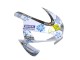 Carenado Moto Honda CBR600RR 2003-2004 - Blanco Azul Rojo Nastro Azzurro 46