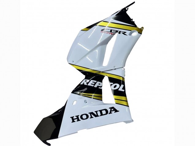 Carenado Moto Honda CBR600RR 2013-2023 - Blanco Oro Negro Brillante Repsol