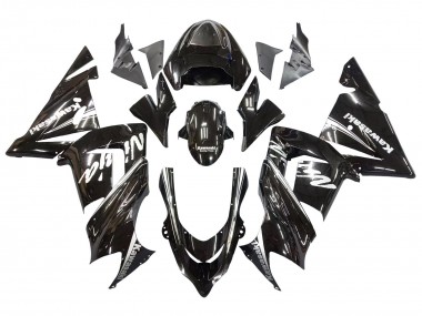 Carenado Moto Kawasaki ZX10R 2004-2005 - Negro Brillante Ninja