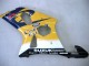 Carenado Moto Suzuki GSXR1000 2000-2002 - Amarillo Azul Oscuro Blanco Motul Corona