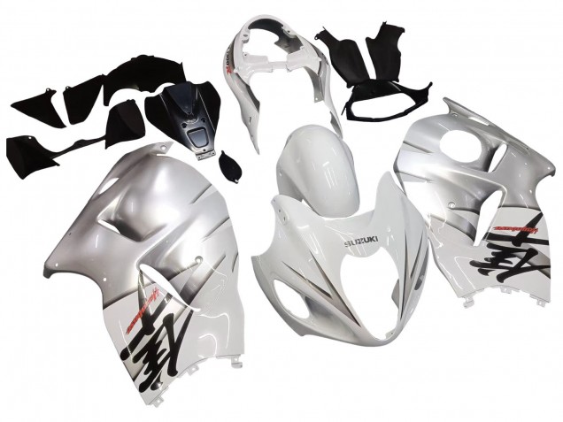 Carenado Moto Suzuki GSXR 1300 Hayabusa 1996-2007 - Blanco Plata Hayabusa