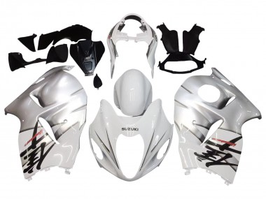 Carenado Moto Suzuki GSXR 1300 Hayabusa 1996-2007 - Blanco Plata Hayabusa