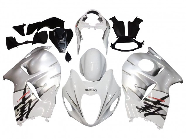 Carenado Moto Suzuki GSXR 1300 Hayabusa 1996-2007 - Blanco Plata Hayabusa