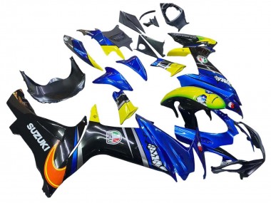 Carenado Moto Suzuki GSXR 600 / GSXR 750 2011-2024 - Azul Amarillo