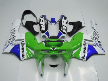Carenado Moto Kawasaki ZX9R 1994-1997 - Verde Blanco Azul