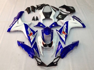 Carenado Moto Suzuki GSXR 600 / GSXR 750 2011-2024 - Azul Blanco