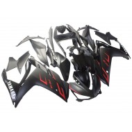 Carenado Moto Yamaha YZF R3/R25 2015-2018 - Negro Brillante Negro Mate Rojo