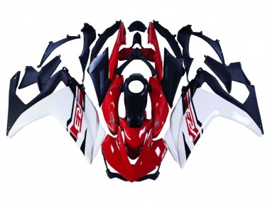 Carenado Moto Yamaha YZF R3/R25 2015-2018 - Blanco Rojo Negro Mate