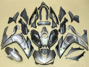 Carenado Moto Yamaha YZF R3/R25 2015-2018 - Gris Negro