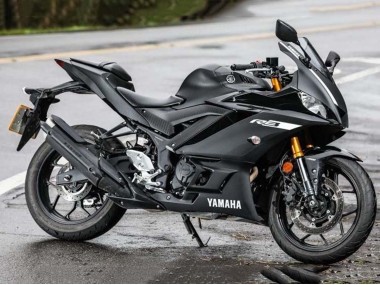 Carenado Moto Yamaha YZF R3/R25 2019-2021 - Negro Mate Plata