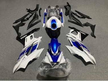 Carenado Moto Yamaha YZF R3/R25 2019-2021 - Blanco Azul Negro Yamalube