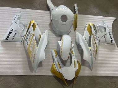 Carenado Moto Yamaha YZF R3/R25 2019-2021 - Blanco Oro Semakin Didepan