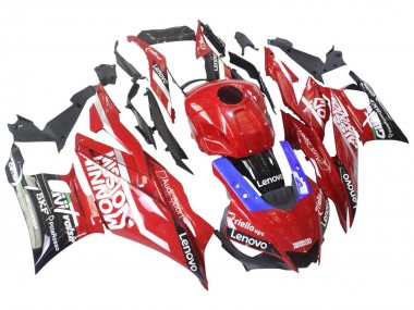 Carenado Moto Yamaha YZF R3/R25 2019-2021 - Rojo Púrpura Negro Valsir Lenovo