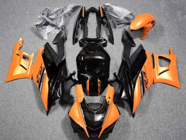 Carenado Moto Yamaha YZF R3/R25 2022-2024 - Naranja Negro Brillante