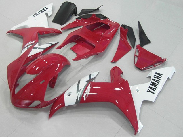 Carenado Moto Yamaha YZF R1 2002-2003 - Blanco Rojo