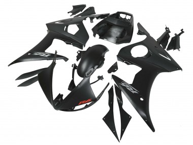 Carenado Moto Yamaha YZF R6S 2006-2009 - Negro Mate
