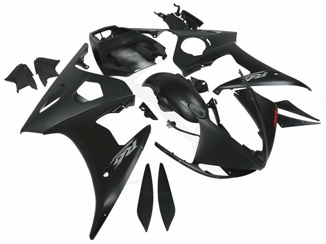Carenado Moto Yamaha YZF R6S 2006-2009 - Negro Mate