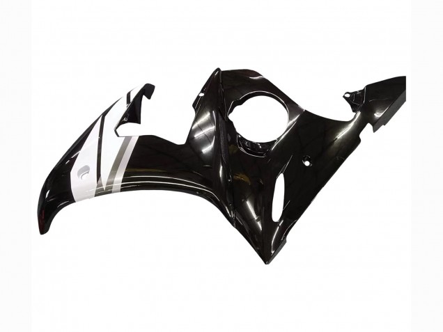 Carenado Moto Yamaha YZF R6S 2006-2009 - Rojo Blanco Negro Brillante