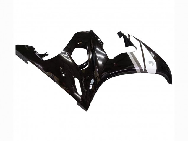 Carenado Moto Yamaha YZF R6S 2006-2009 - Rojo Blanco Negro Brillante