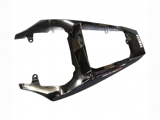 Carenado Moto Yamaha YZF R6S 2006-2009 - Negro Brillante Negro Mate Blanco Calcomanías