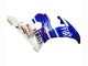 Carenado Moto Yamaha YZF R6S 2006-2009 - Blanco Azul Fiat Motul Kastinee