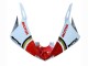 Carenado Moto Yamaha YZF R6S 2006-2009 - Blanco Rojo Lucky Strike Motul