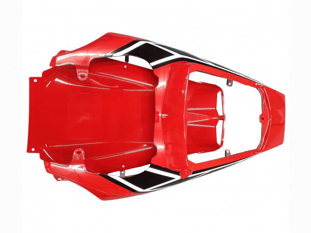 Carenados Moto Yamaha YZF R6S 2006-2009 - Blanco Rojo Negro Brillante