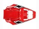 Carenados Moto Yamaha YZF R6S 2006-2009 - Blanco Rojo Negro Brillante