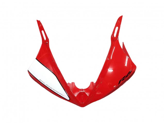 Carenados Moto Yamaha YZF R6S 2006-2009 - Blanco Rojo Negro Brillante