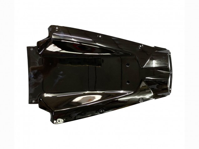 Carenado Moto Yamaha YZF R6S 2006-2009 - Negro Brillante Negro Mate Oro Calcomanías
