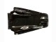 Carenado Moto Yamaha YZF R6S 2006-2009 - Negro Brillante Negro Mate Oro Calcomanías