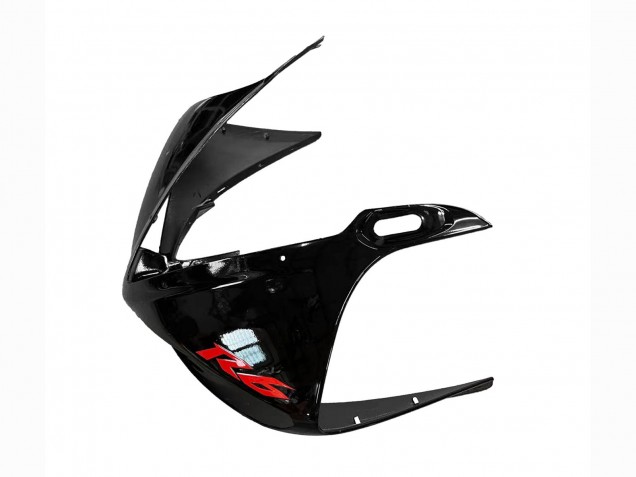 Carenado Moto Yamaha YZF R6S 2006-2009 - Negro Brillante Rojo