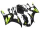 Carenado Moto Yamaha YZF R6S 2006-2009 - Negro Brillante Neon Amarillo