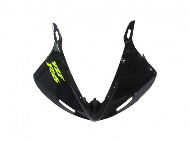 Carenado Moto Yamaha YZF R6S 2006-2009 - Negro Brillante Neon Amarillo