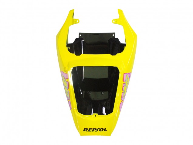 Carenado Moto Yamaha YZF R6S 2006-2009 - Amarillo Rosa Negro Brillante Rossi Repsol 46