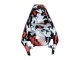 Carenado Moto Yamaha YZF R6S 2006-2009 - Negro Rojo Gris Camouflage