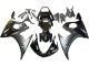 Carenado Moto Yamaha YZF R6S 2006-2009 - Negro Brillante Negro Mate Oro Camaleón