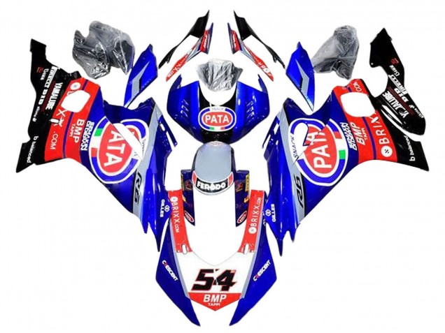 Carenado Moto Yamaha YZF 600 R6 2017-2023 - Rojo Azul Negro Pata
