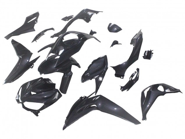Carenado Moto Kawasaki Z1000 2014-2019 - Negro FibraCarbono