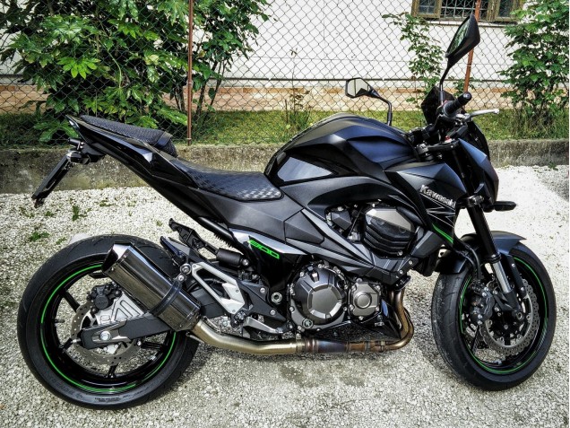 Carenado Moto Kawasaki Z1000 2014-2019 - Negro Verde