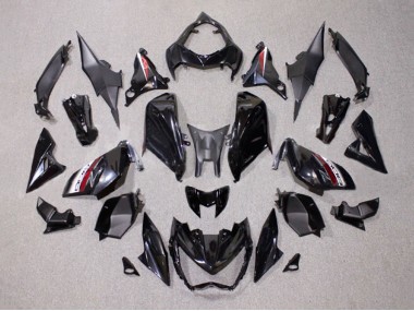 Carenado Moto Kawasaki Z1000 2014-2019 - Negro Brillante Rojo Blanco