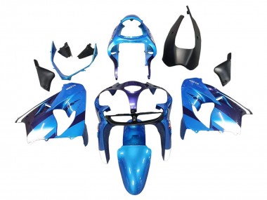 Carenado Moto Kawasaki ZX9R 2000-2001 - Azul Negro