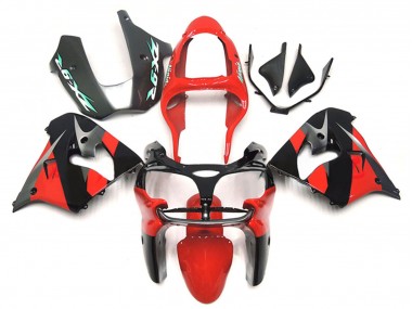 Carenado Moto Kawasaki ZX9R 2000-2001 - Rojo Negro