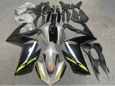 Carenado Moto Yamaha YZF R3/R25 2015-2018 - Plata Amarillo Negro