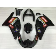 Carenado Moto Aprilia RS250 1995-1997 - Negro Brillante Rojo