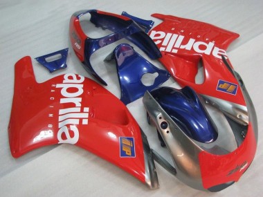Carenado Moto Aprilia RS250 1995-1997 - Rojo Plata Azul Blanco